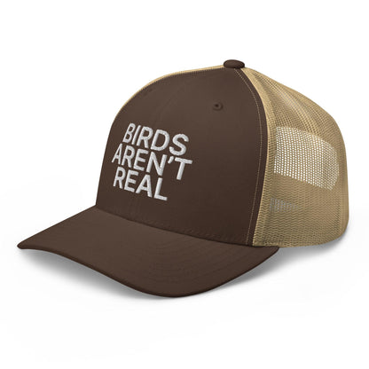 Birds Aren’t Real Embroidered Mesh Trucker Hat