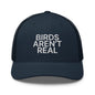 Birds Aren’t Real Embroidered Mesh Trucker Hat - Navy