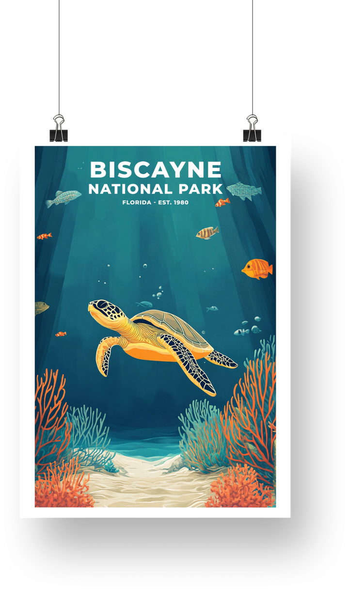 Biscayne National Park Poster - poster