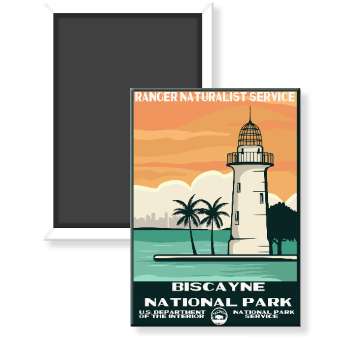 Biscayne National Park WPA Magnet - magnet