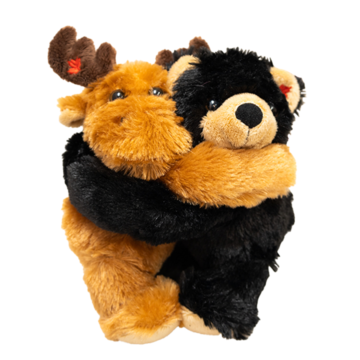 Black Bear & Moose Huggers 7’’ - 71718 - black - Embroider Buddy®