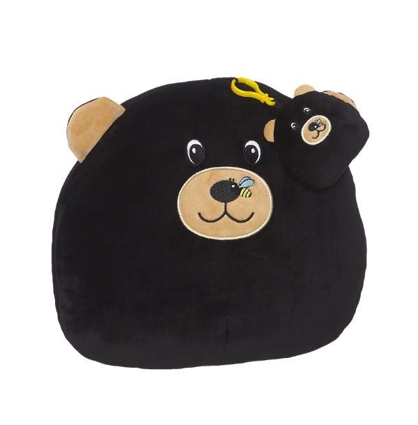 Black Bear Squishy Zippy - Embroider Buddy®