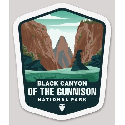 Black Canyon National Park Die Cut Sticker - sticker