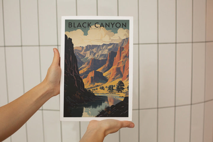 Black Canyon National Park Poster - poster