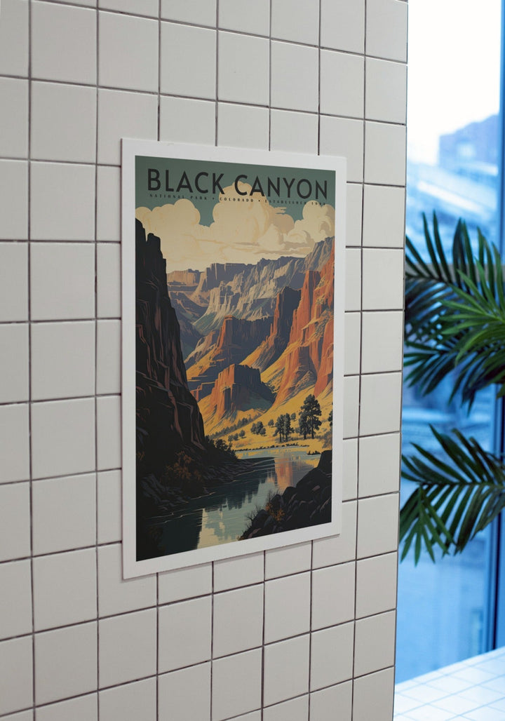 Black Canyon National Park Poster - poster