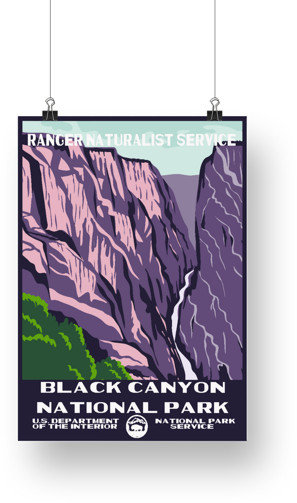 Black Canyon National Park Poster - poster