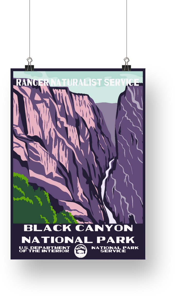 Black Canyon National Park Poster - poster