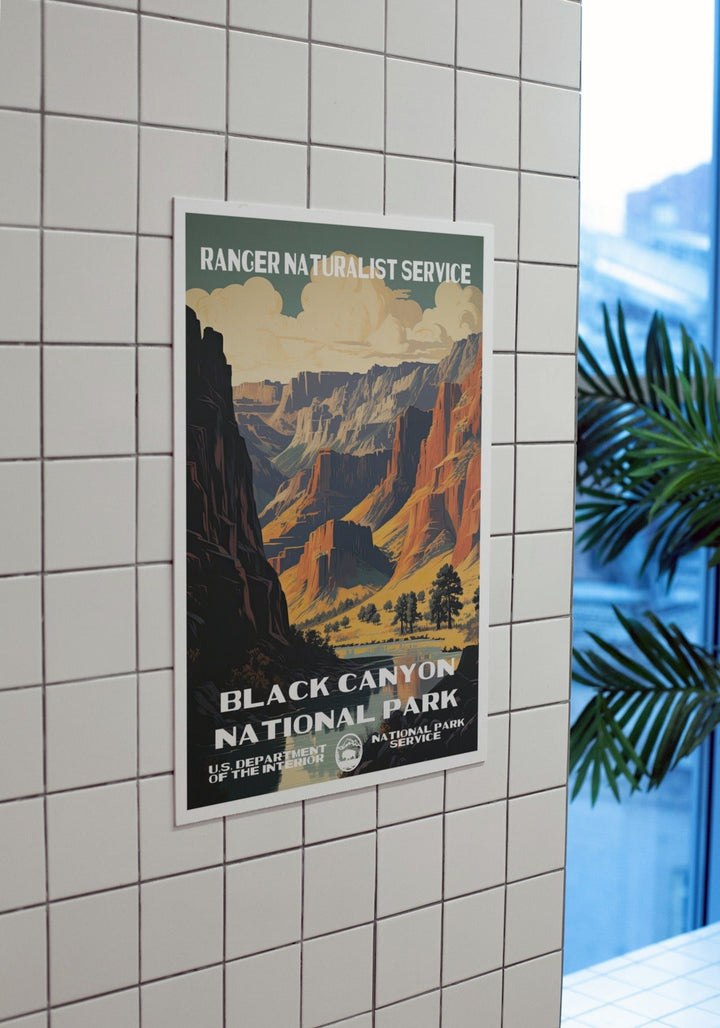 Black Canyon National Park Poster - poster