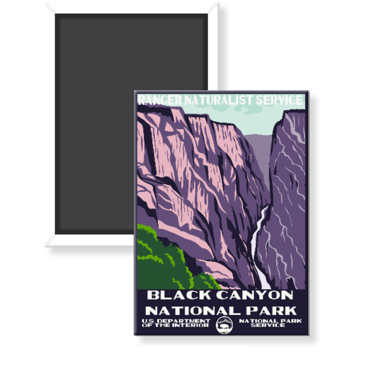 Black Canyon National Park WPA Magnet - magnet