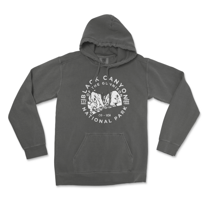 Black Canyon of the Gunnison National Park Comfort Colors Hoodie - S / Pepper - hoodie