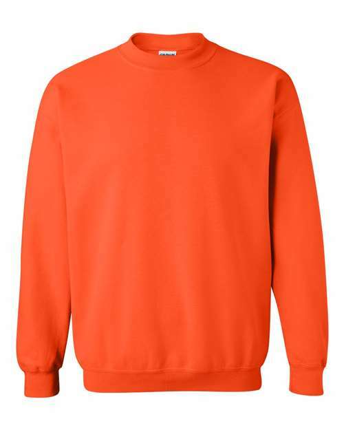 Blaze orange sweatshirt: custom apparel ready! Hb500 - Orange / S