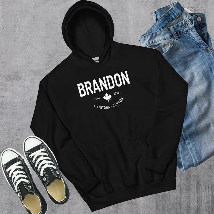 Brandon since 1882 Hoodie - Black / S