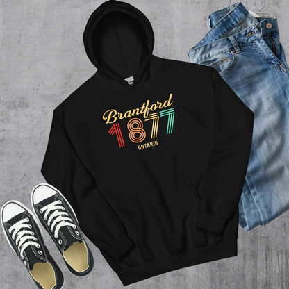 Brantford Vintage Hoodie - Black / S