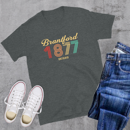 Brantford Vintage Tee - Dark Heather / S