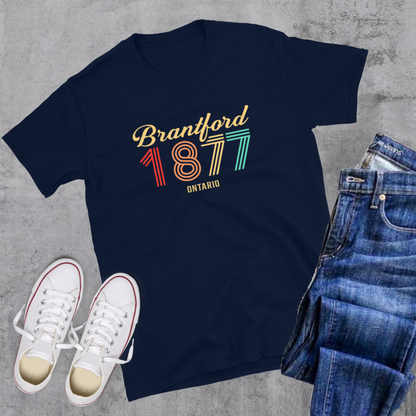 Brantford Vintage Tee - Navy / S