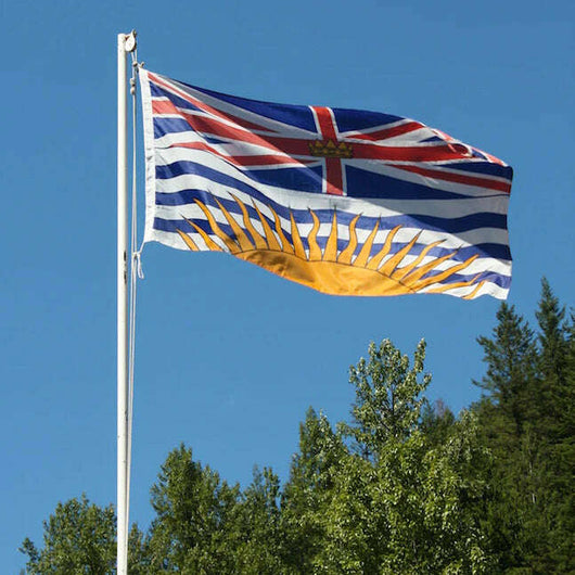 British Columbia Flag 3x5 ft - Flag