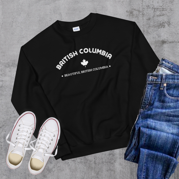 British Columbia License Crewneck - Black / S