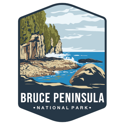 Bruce Peninsula National Park Sticker Large - sticker