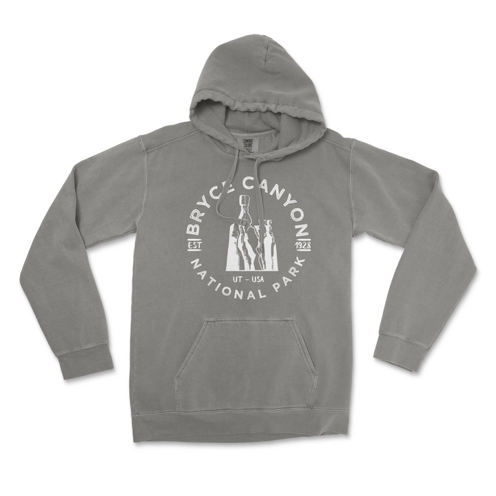 Bryce Canyon National Park Comfort Colors Hoodie - S / Grey - hoodie