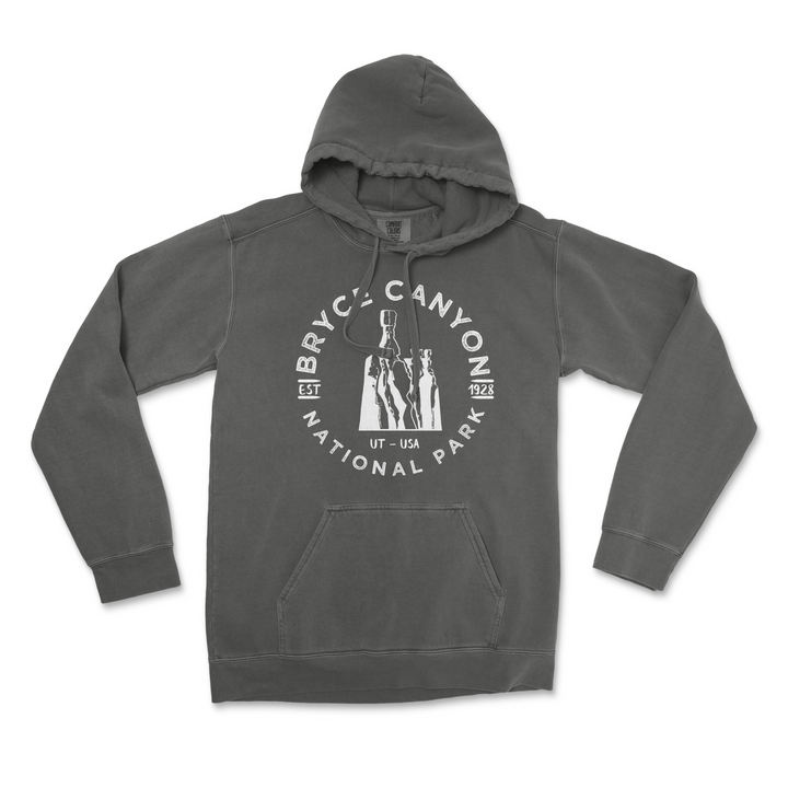 Bryce Canyon National Park Comfort Colors Hoodie - S / Pepper - hoodie