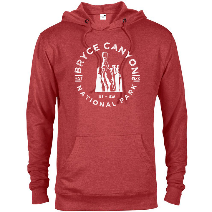 Bryce Canyon National Park Hoodie - S / Heather Red - hoodie