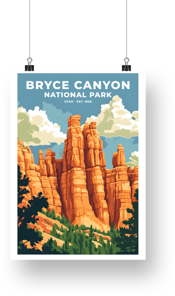 Bryce Canyon National Park Poster - poster