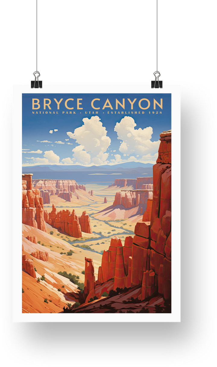 Bryce Canyon National Park Poster - poster