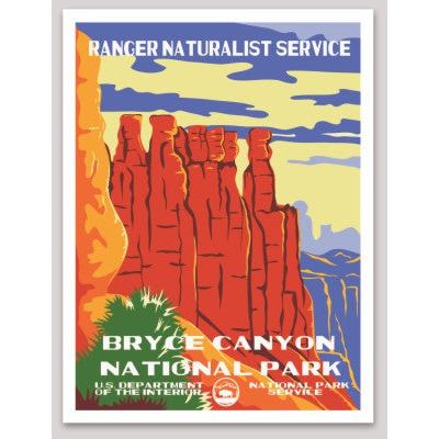 Bryce Canyon National Park WPA Sticker Large - sticker