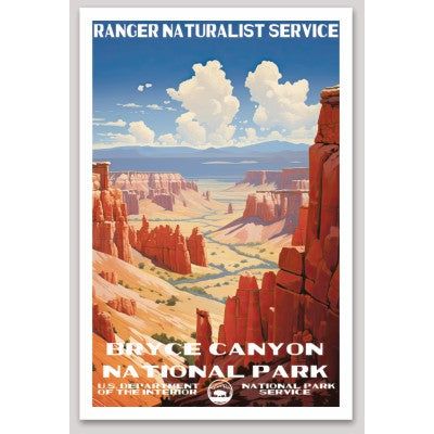 Bryce Canyon National Park WPA Sticker Large - sticker