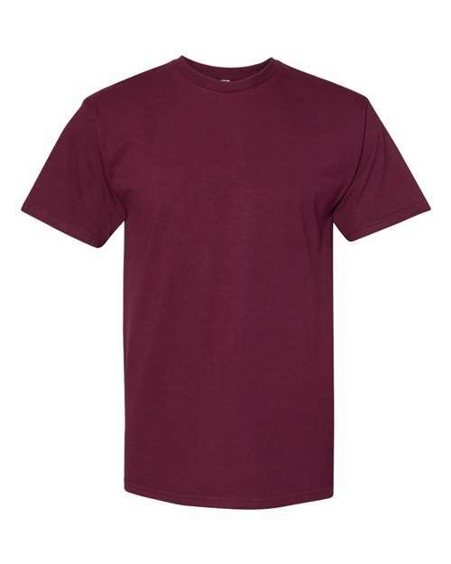 Burgundy tee: your custom apparel canvas awaits! Ts101 - Burgundy / S