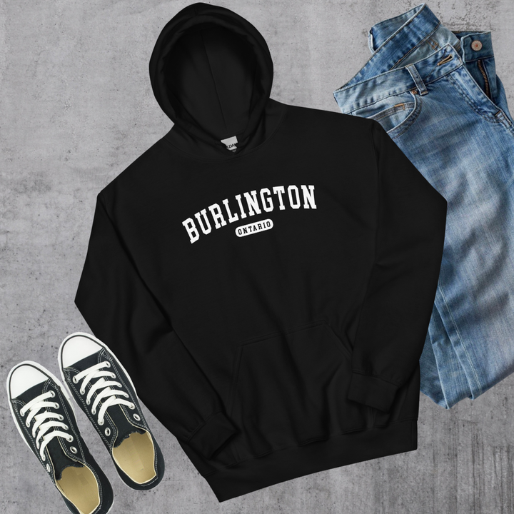 Burlington College Hoodie - Black / S