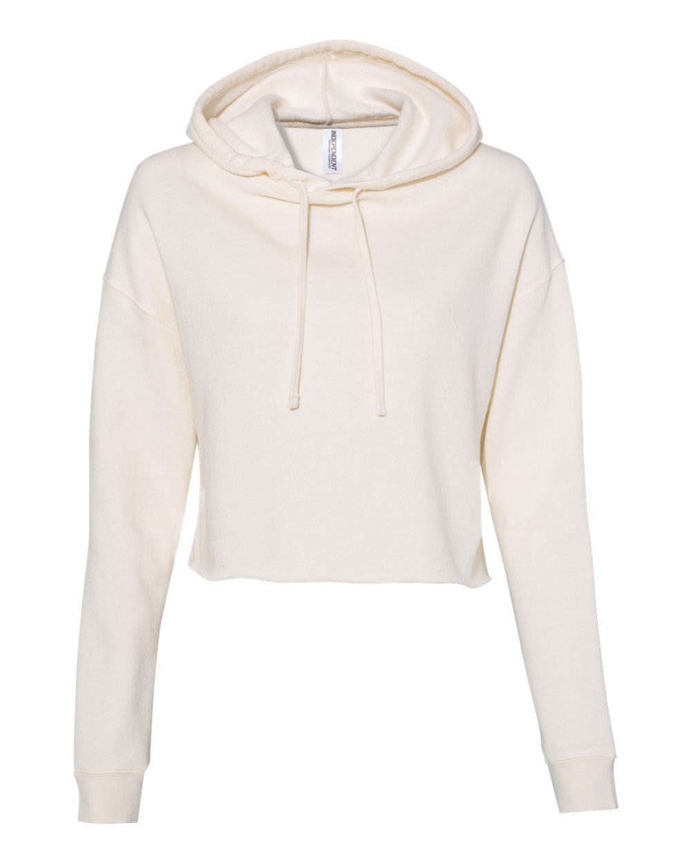 Independent Trading Co. Women’s Lightweight Crop Hooded Sweatshirt AFX64CRP