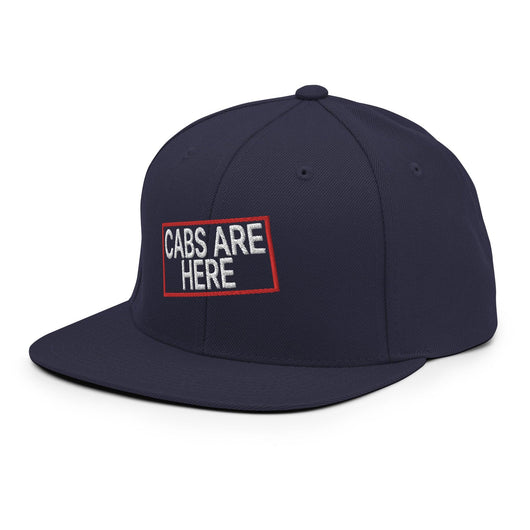 Cabs Are Here Bill Brim Snapback Hat