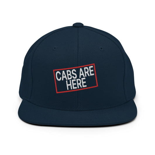 Cabs Are Here Bill Brim Snapback Hat - Dark Navy