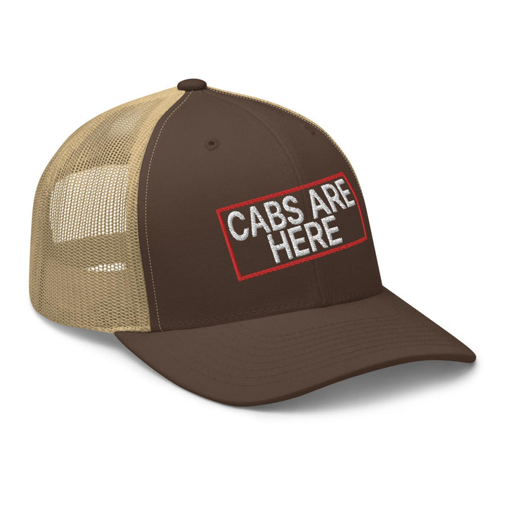 Cabs Are Here Retro Trucker Hat