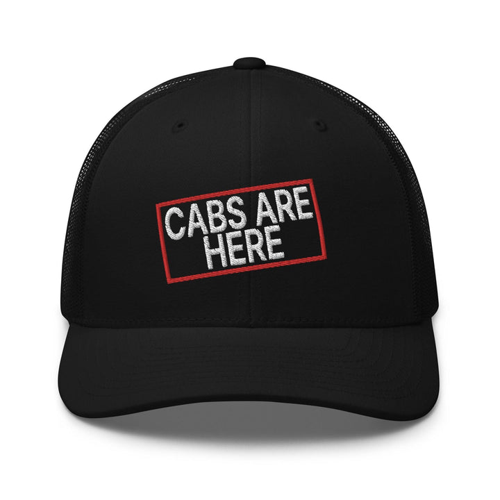 Cabs Are Here Retro Trucker Hat - Black