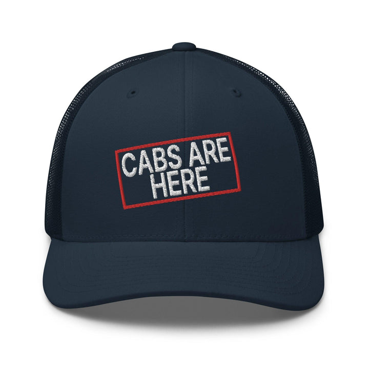 Cabs Are Here Retro Trucker Hat - Navy