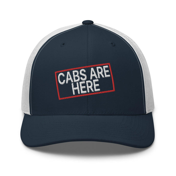 Cabs Are Here Retro Trucker Hat - Navy/ White