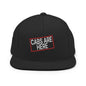 Cabs Are Here Bill Brim Snapback Hat - Black - Headwear