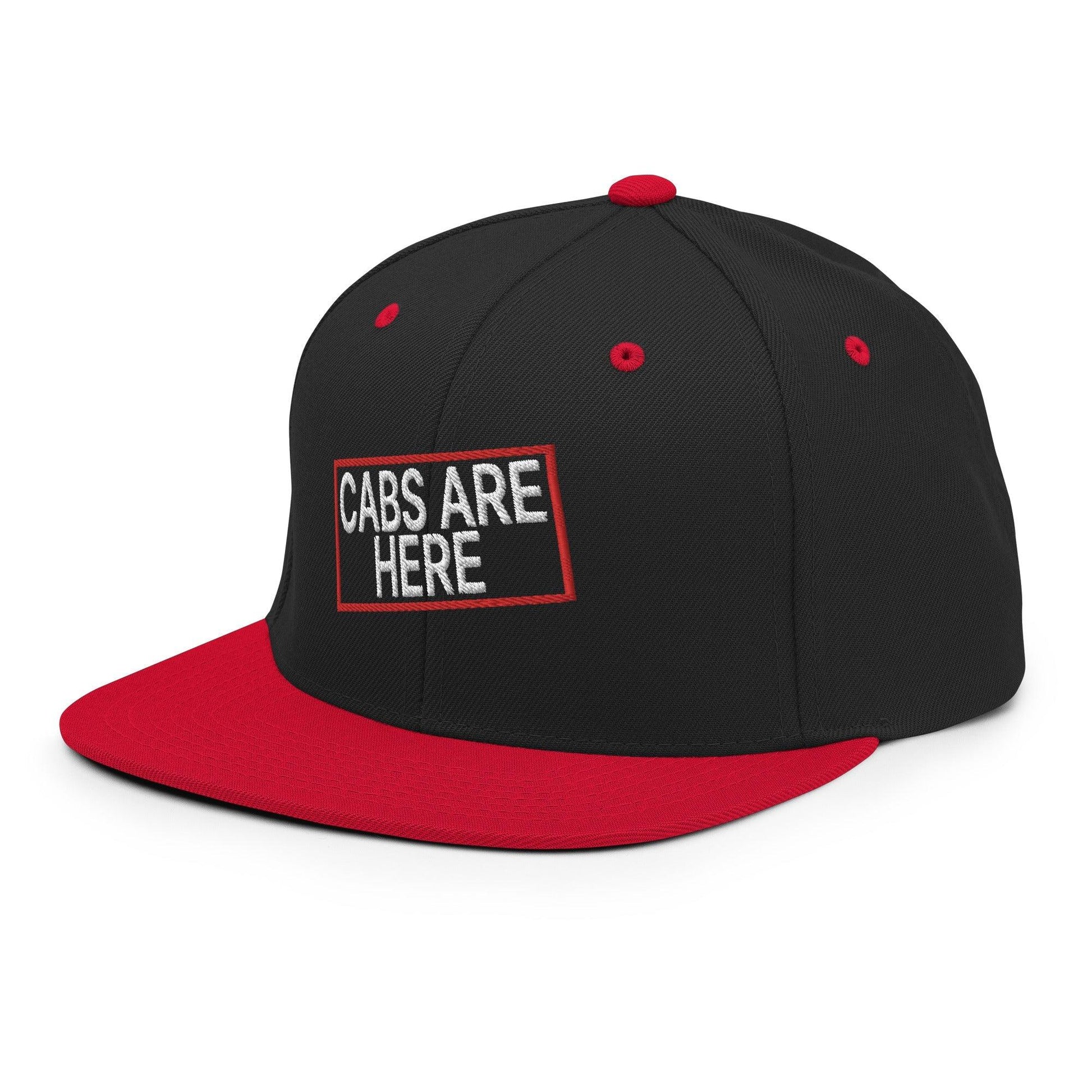Cabs Are Here Bill Brim Snapback Hat - Headwear