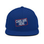 Cabs Are Here Bill Brim Snapback Hat - Royal Blue - Headwear