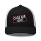 Cabs Are Here Retro Trucker Hat - Black/ White