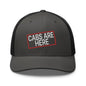 Cabs Are Here Retro Trucker Hat - Charcoal/ Black