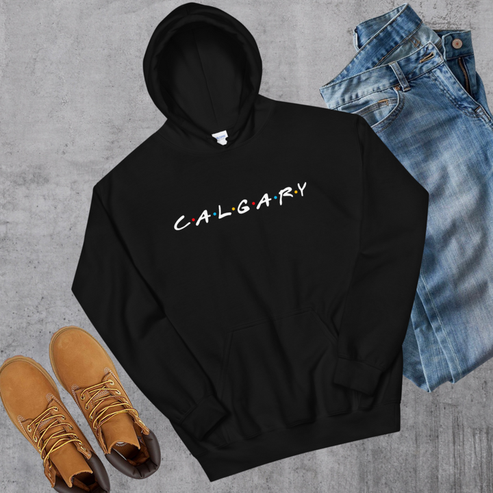 Calgary Friends Hoodie - Black / S