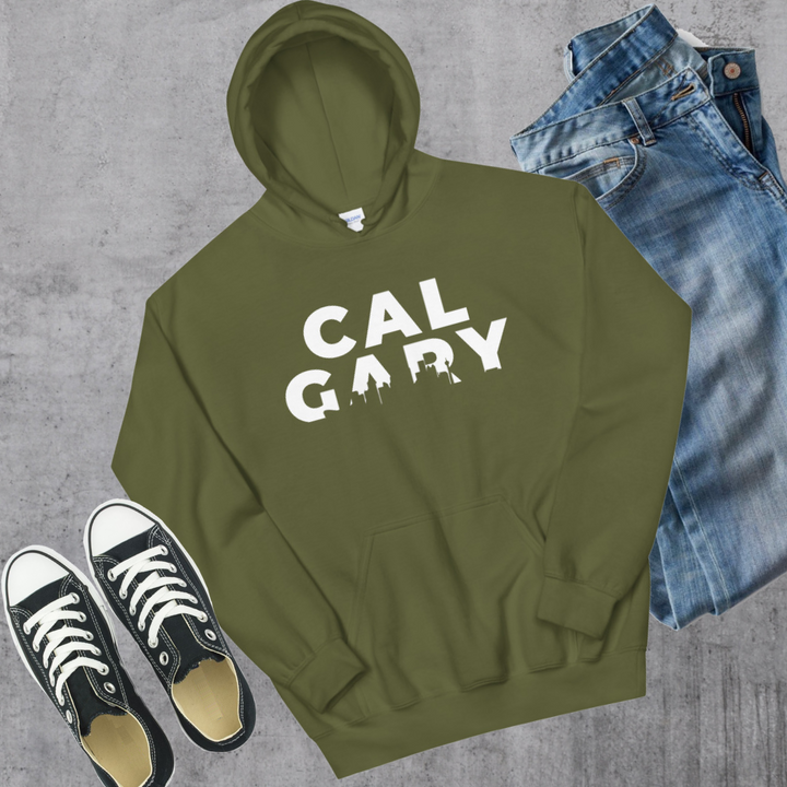 Calgary Hoodie - Military Green / S