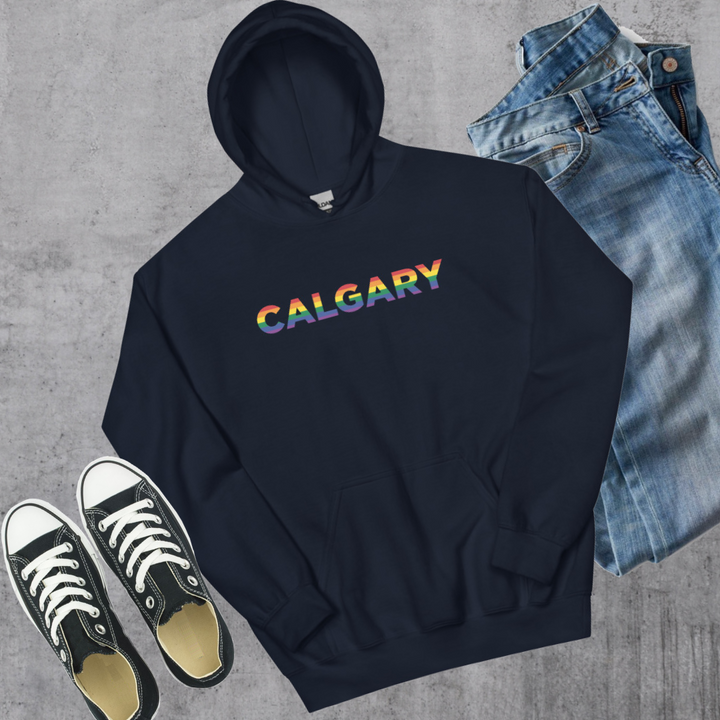 Calgary Pride Hoodie - Navy / S