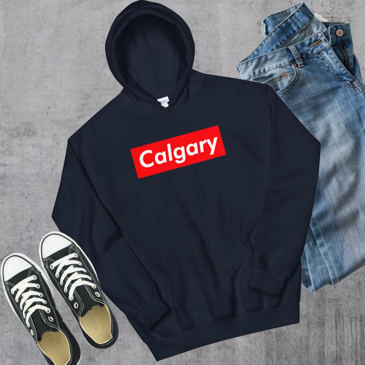 Calgary Supreme’d Hoodie - Navy / S