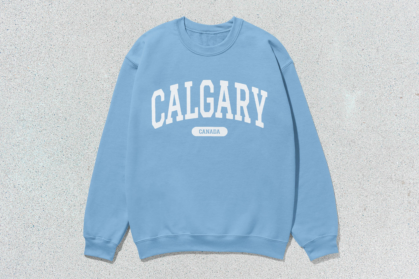 Calgary - Unisex Heavy Blend™ Crewneck Sweatshirt - Blue / Small - Sweatshirts & Hoodies