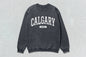 Calgary - Unisex Heavy Blend™ Crewneck Sweatshirt - Navy / Small - Sweatshirts & Hoodies