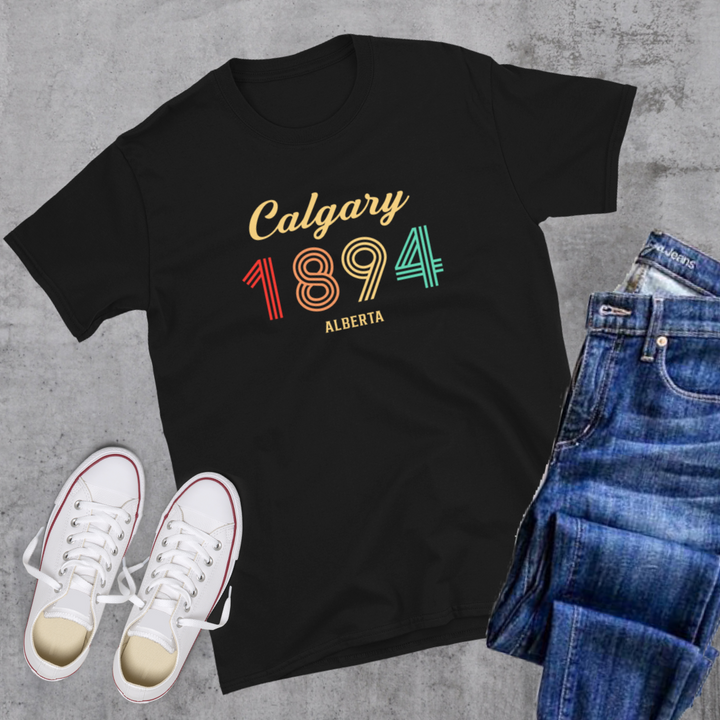 Calgary Vintage Tee - Black / S